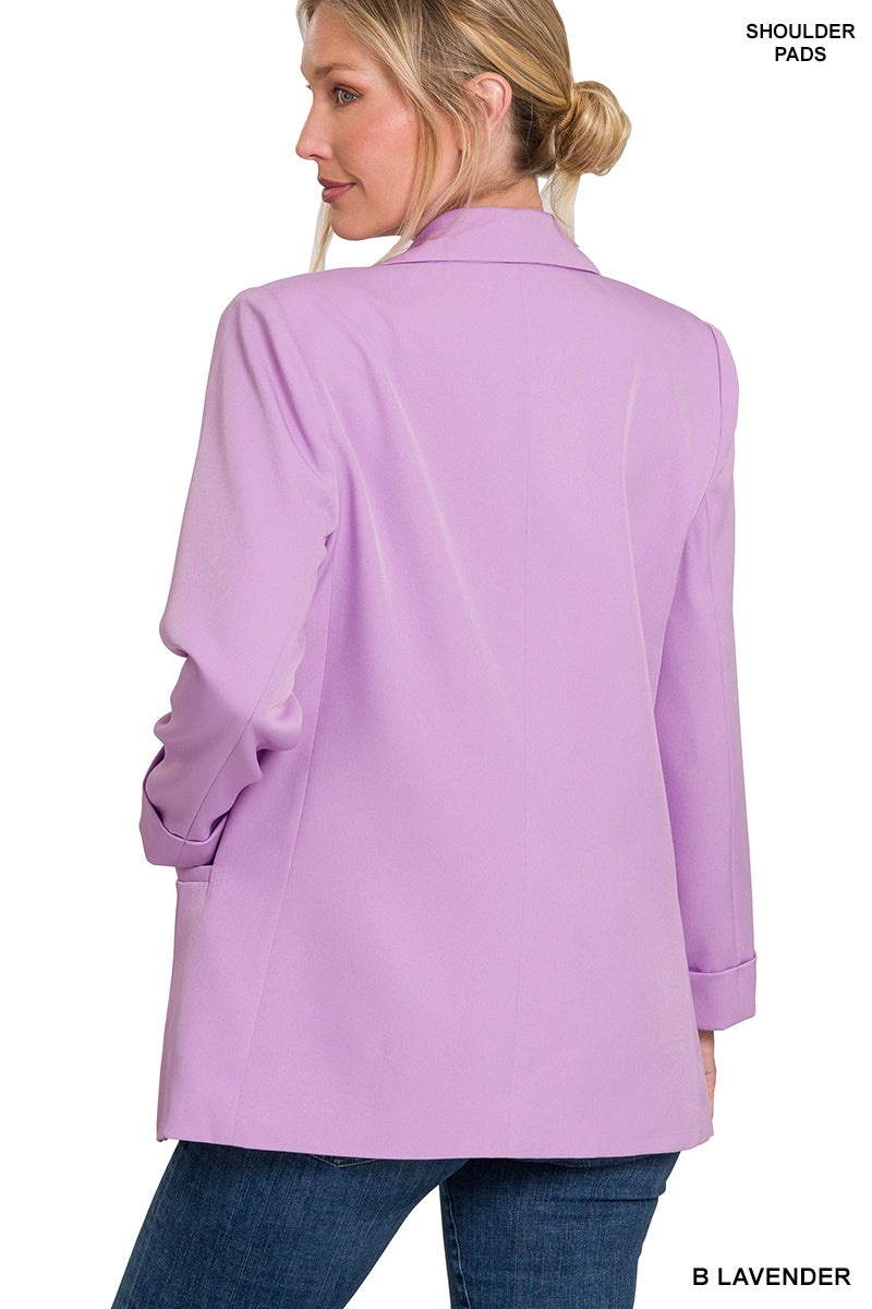 Lavender Long Sleeve Blazer