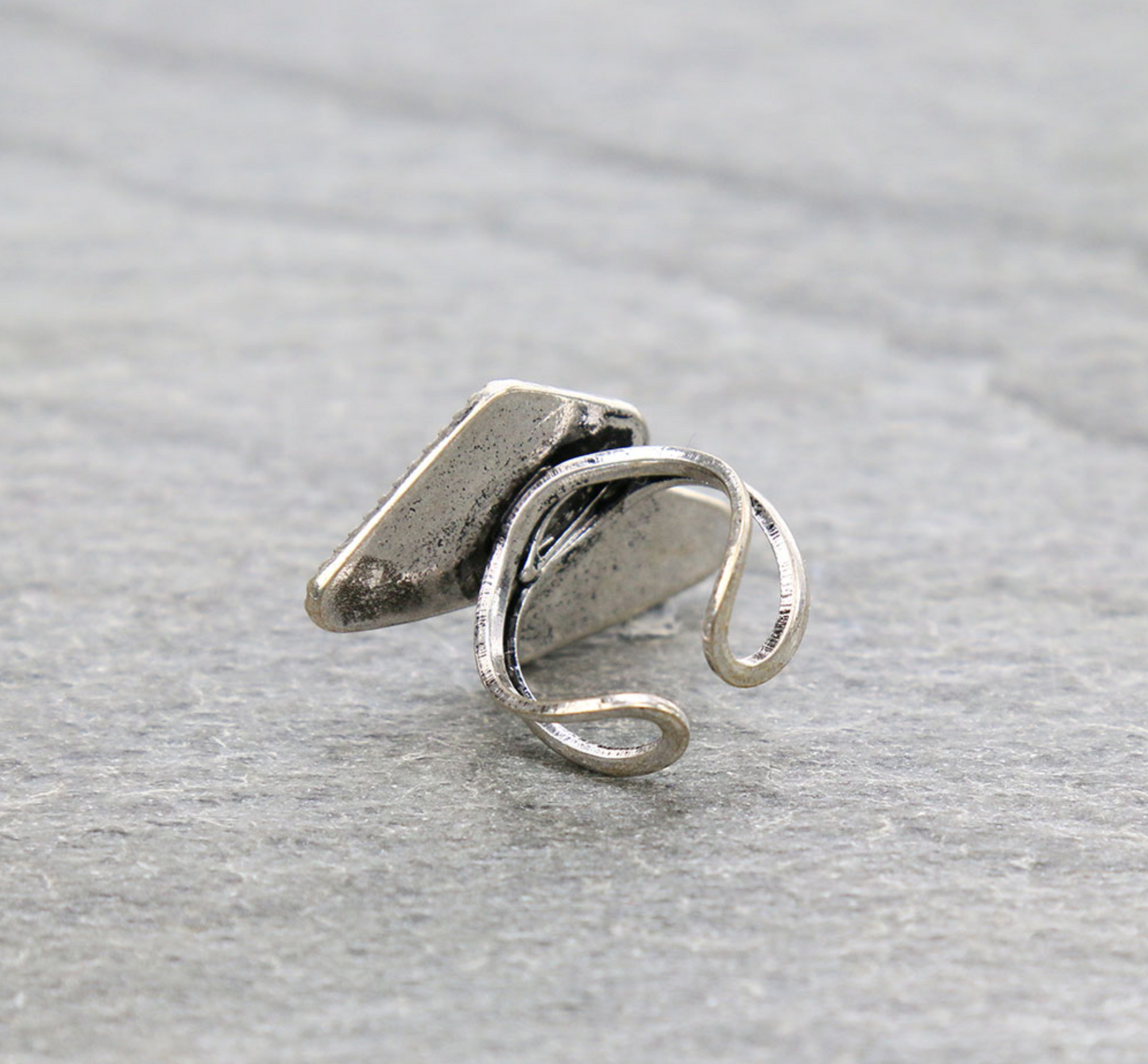 Western Lightning Cuff Ring